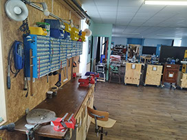 L'atelier de fabrication